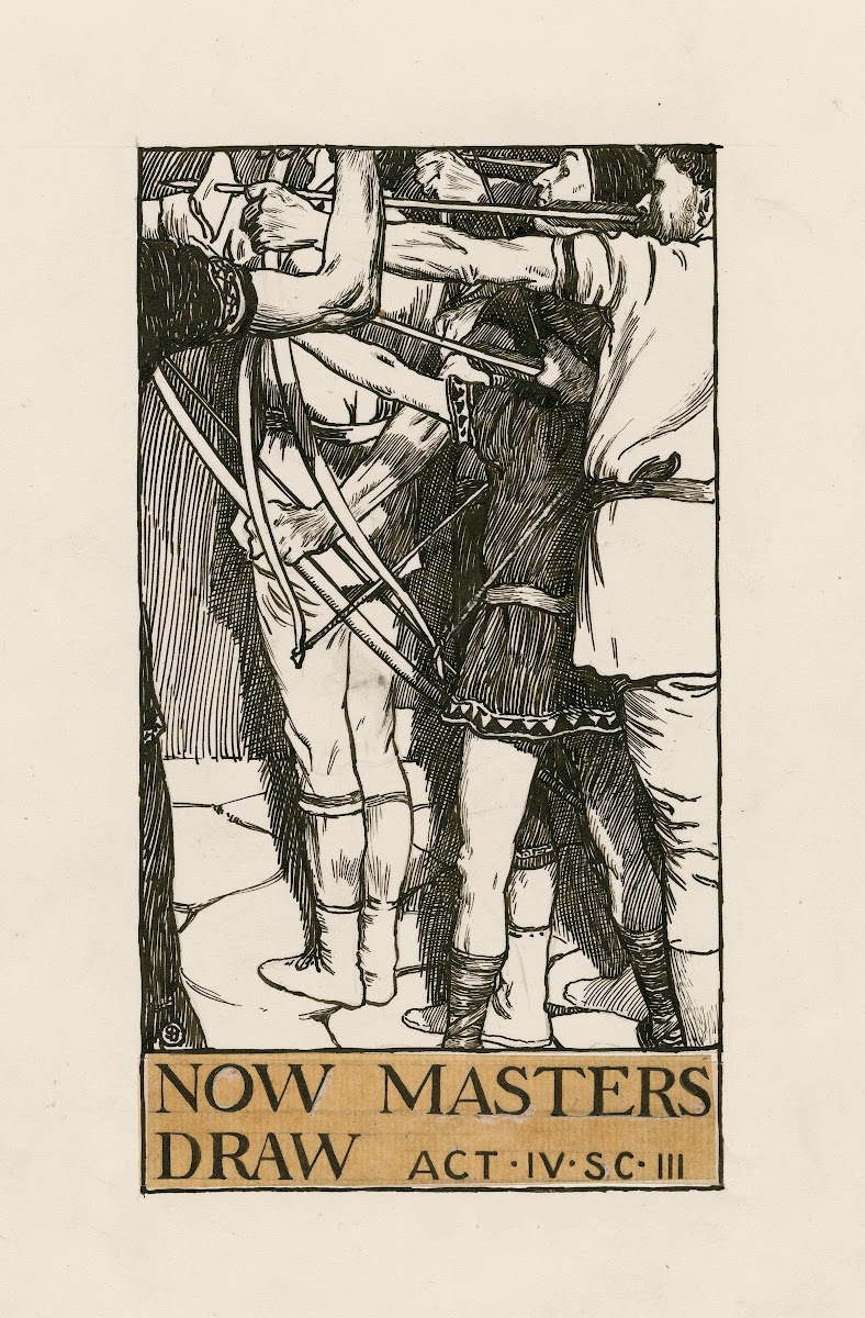 Titus Andronicus Now masters draw Act IV Scene III 1900