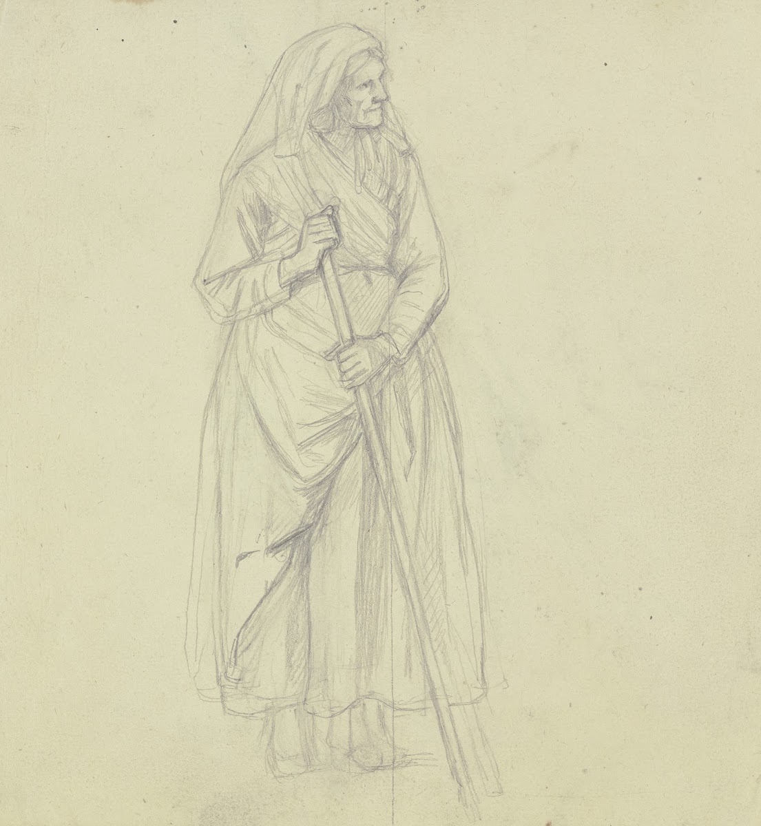 Old peasant woman