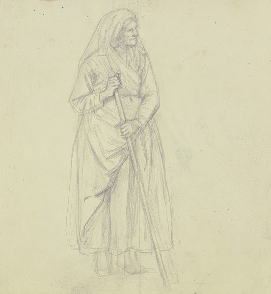 Old peasant woman