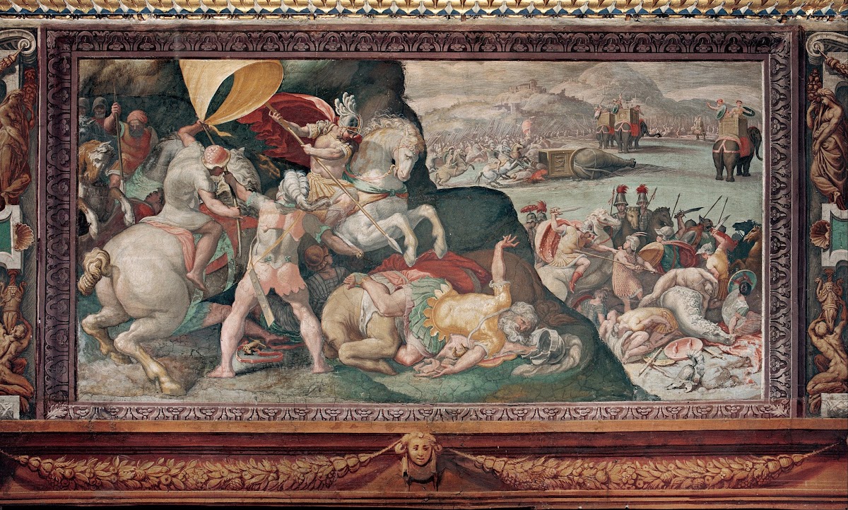 Battle Of Zama Between 1580 And 1582