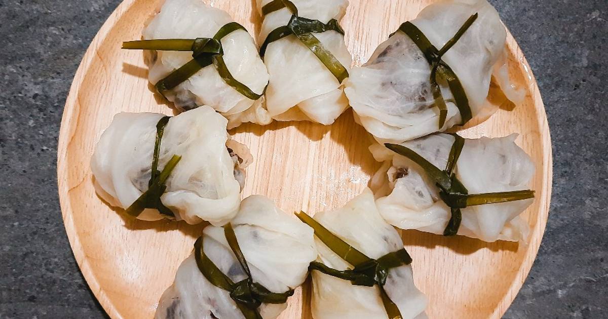 Bắp cải cuộn thịt đơn giản