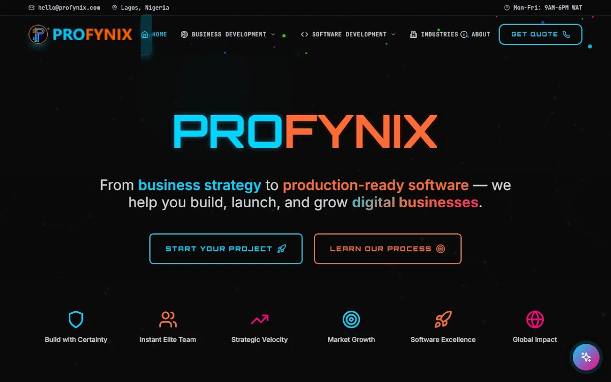 Captura de Profynix