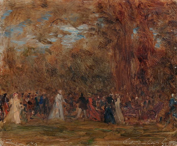 Fête à lambassade dAngleterre à Paris 1889