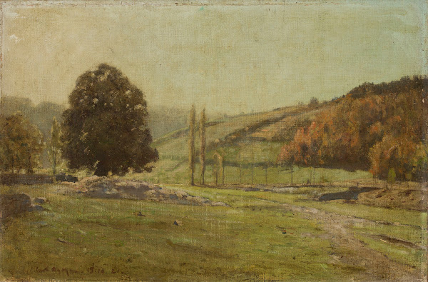Landscape with poplars 1921