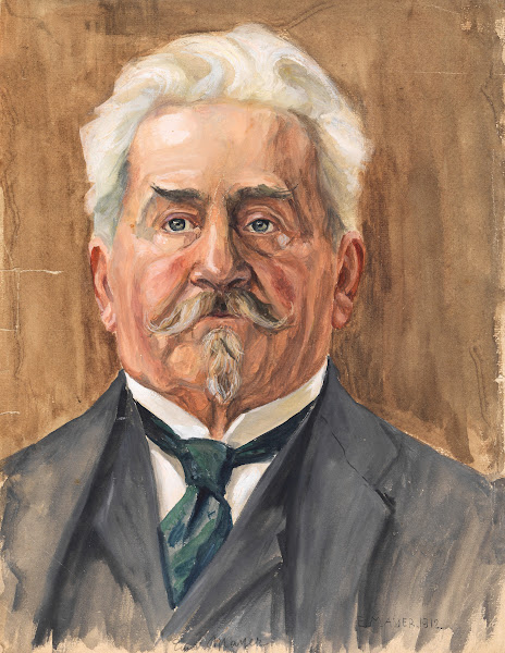 Porträt Leopold Czihaczek ca 1912
