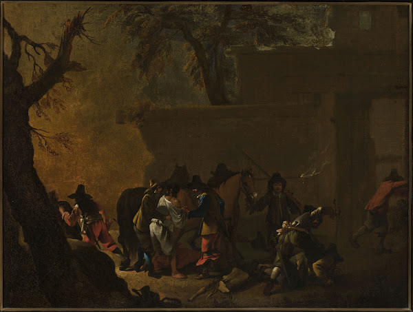 Assault On Travellers Ca 1625