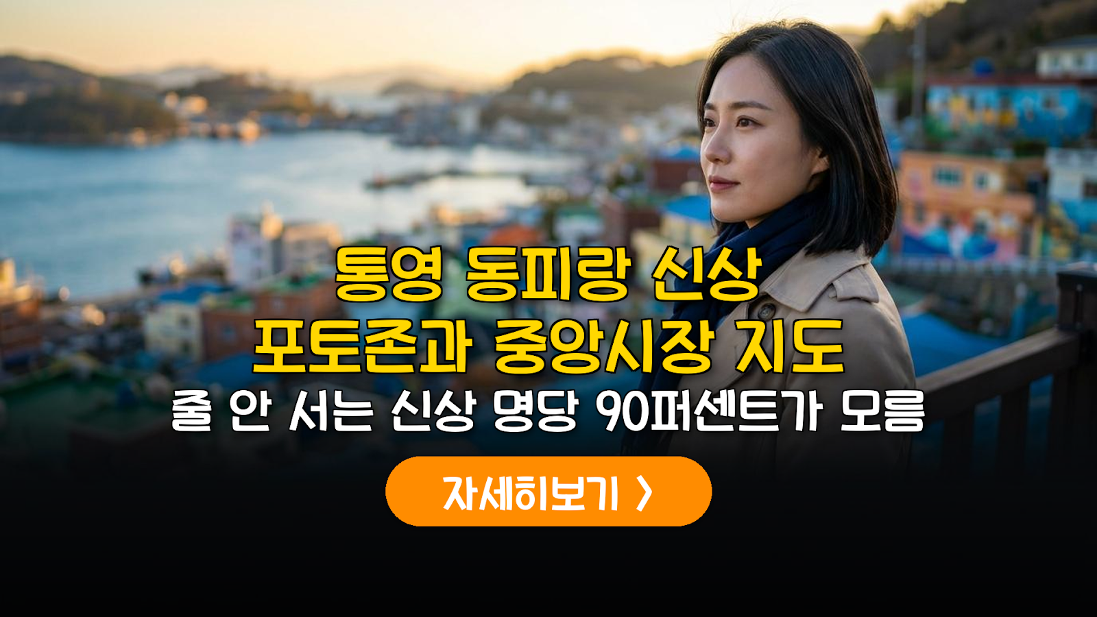 통영 동피랑 신상 벽화와 중앙시장 실패 없는 방문법