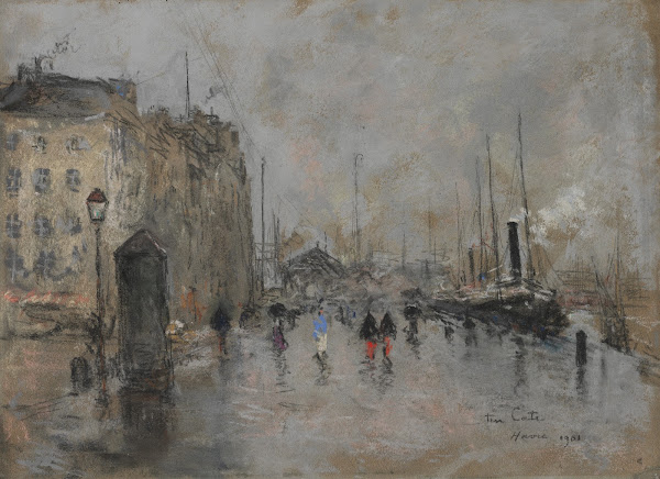 The Grand Quai of Le Havre 1901