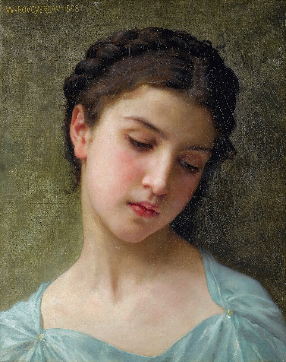 Portrait De Jeune Fille 1898