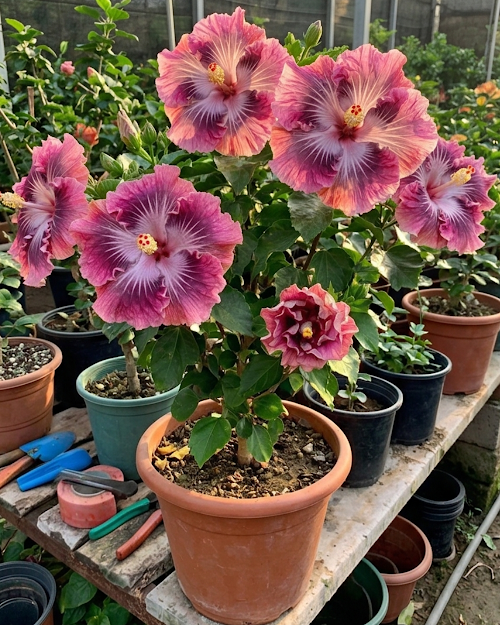 Hibiscus Petar's Angel Star