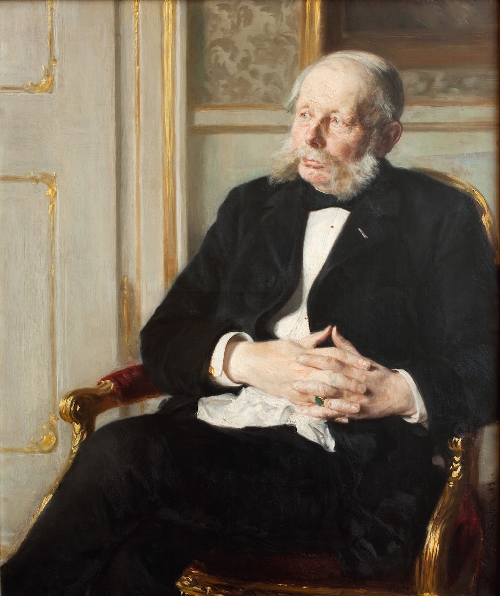 Baron Otto Ditlev Rosenørn Lehn 1891