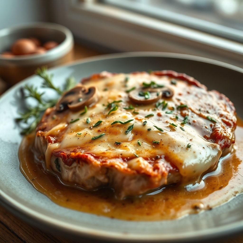 Creamy Mushroom Pork Chops Recipe for Easy Weeknight Dinner (One-Skillet, 40 Min)