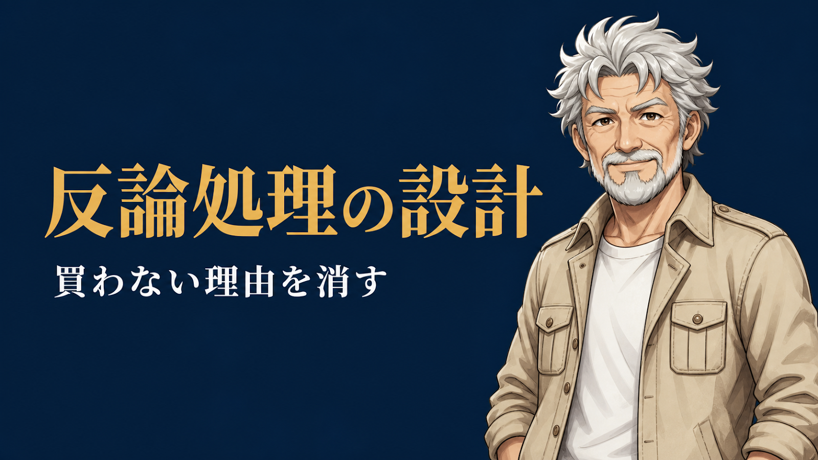 買わない理由を消す反論処理の設計のアイキャッチ