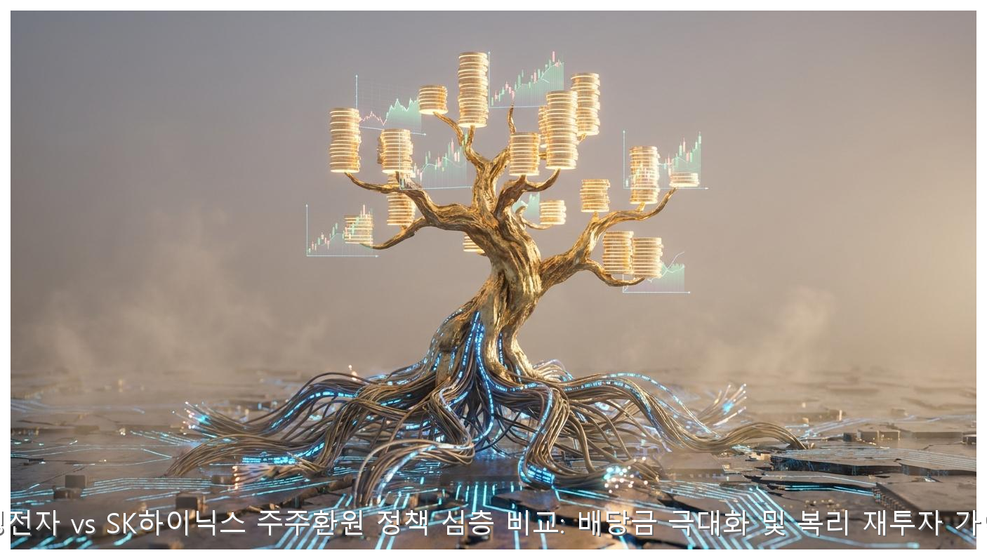 삼성전자 vs SK하이닉스 주주환원 정책 심층 비교: 배당금 극대화 및 복리 재투자 가이드 핵심 안내 및 분석 인포그래픽 (7)