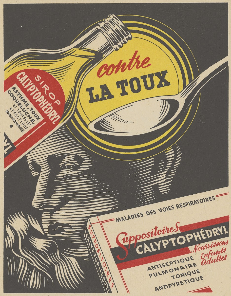 Sirop Calyptophédryl 1910 1950