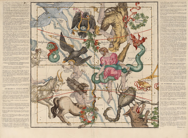 Plate 5 Hercules Sagittarius and other constellations 1693