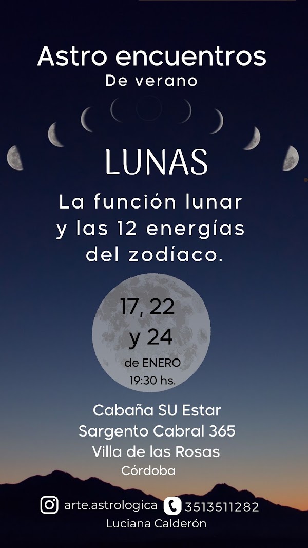 Astro Encuentro de Verano: LUNAS