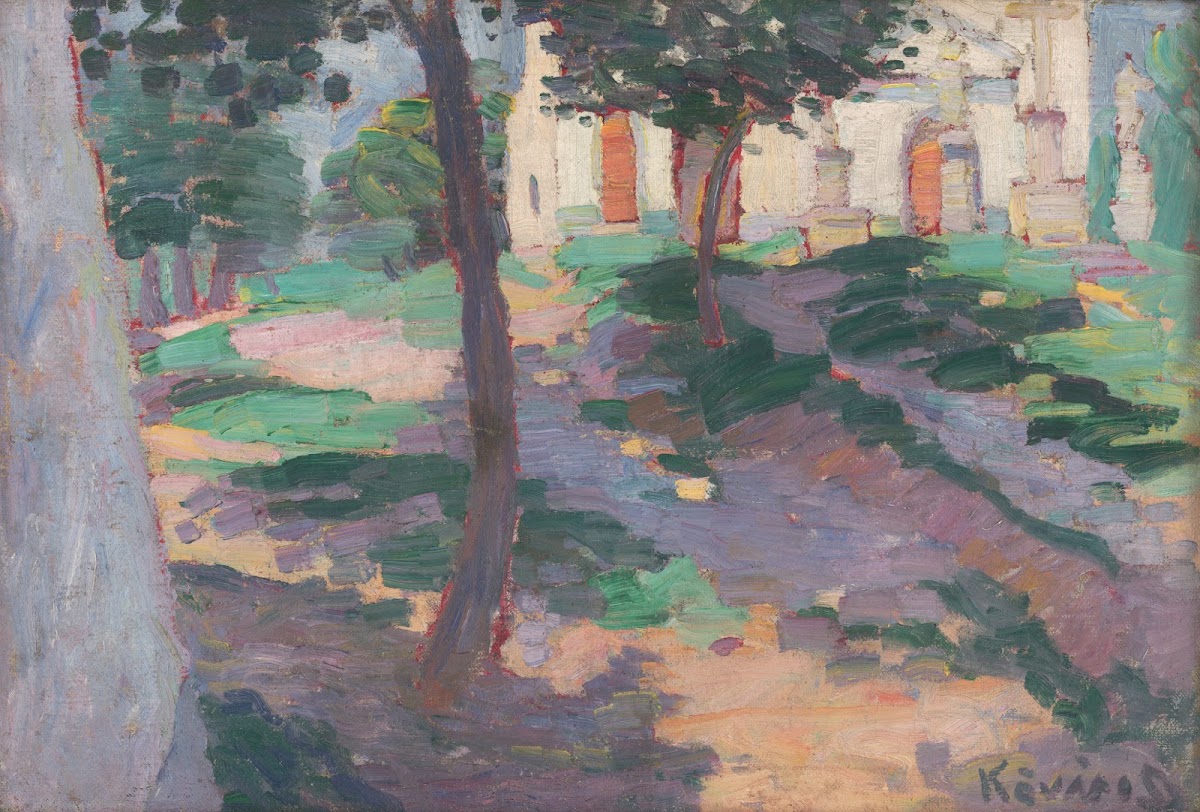Pri kostole 1912
