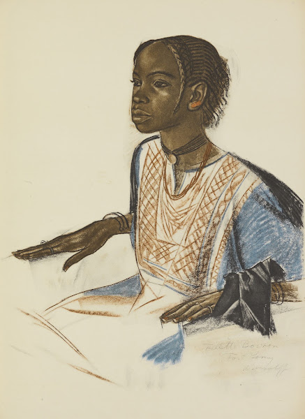 Fillette Bornou Fort Lamy 1927