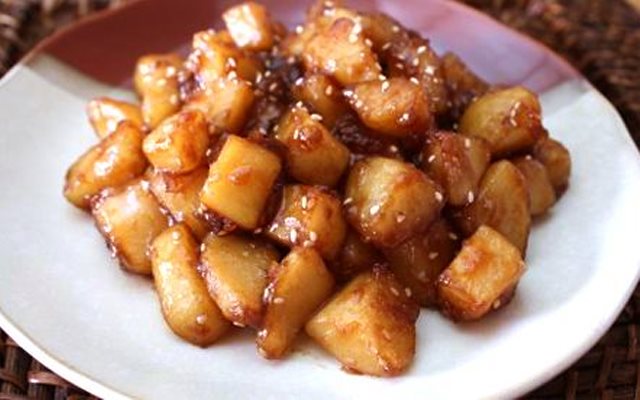 Khoai Tây Sốt Nước Tương
