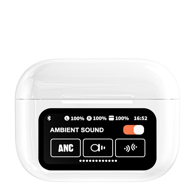 True-Wireless-Kopfhörer mit Farbdisplay und Geräuschunterdrückung