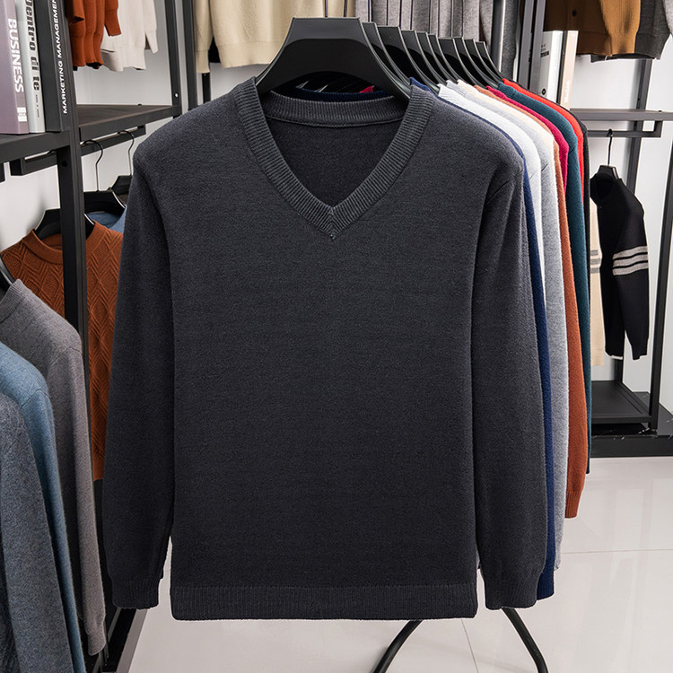 Men's Roll Neck Sweater Made of Pure Wool