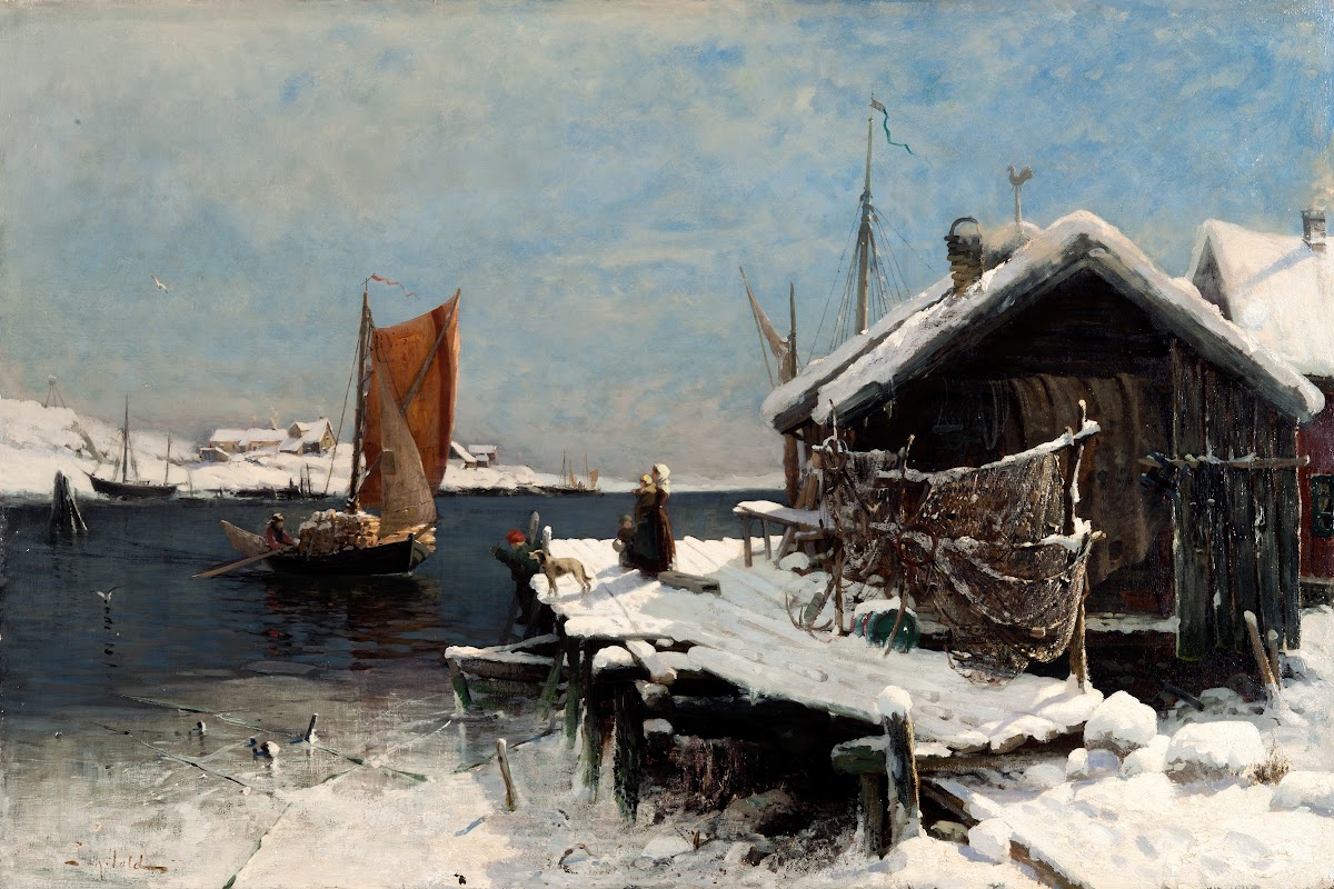 Winter Scene 1877