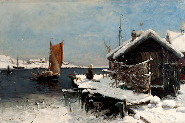 Winter Scene 1877
