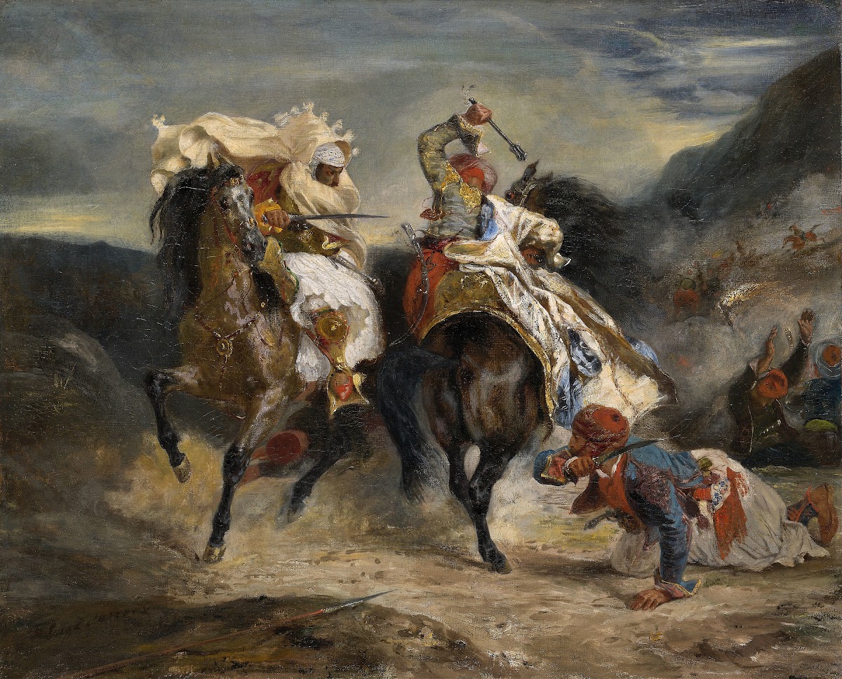 The Combat of the Giaour and Hassan 1826