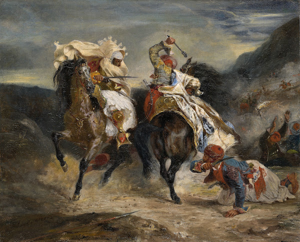 The Combat of the Giaour and Hassan 1826