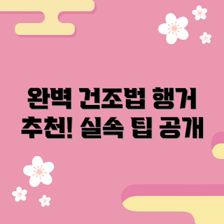 행거건조대 추천, 집에서 건조하는 방법, 왜 행거건조대를 사용하나, 어떻게 효과적으로 건조하나
