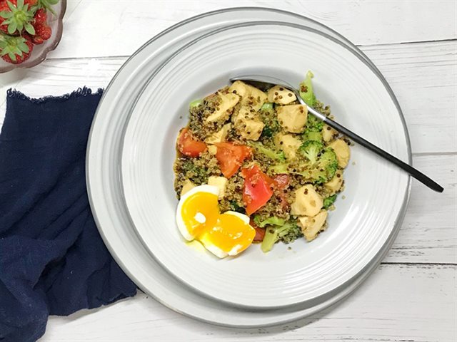 Salad Ức Gà Kiều Mạch