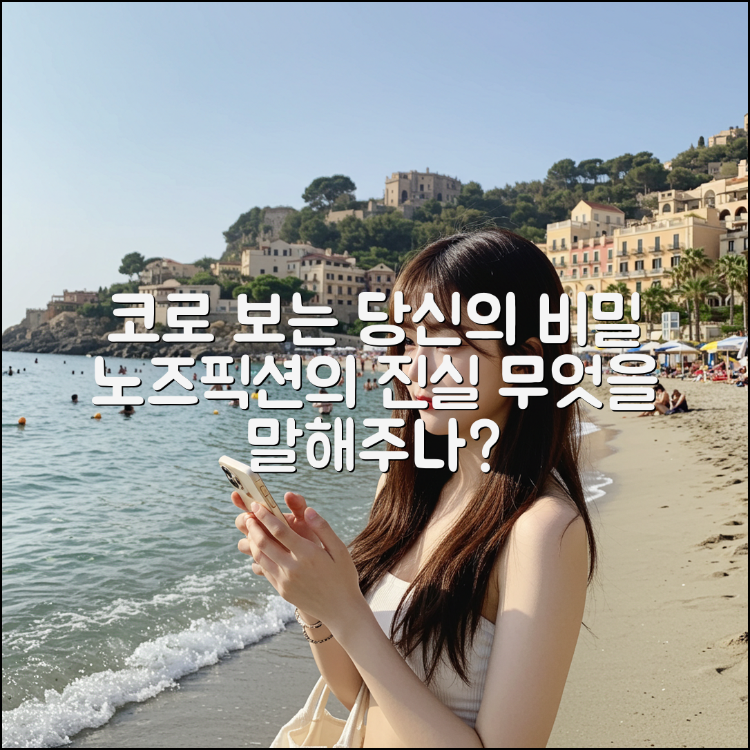 노즈픽션, 당신의 코는 뭘 말해주나요?