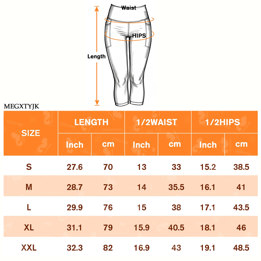 3D Capri Leggings