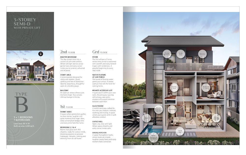 Casa D'Arcadia floor plan