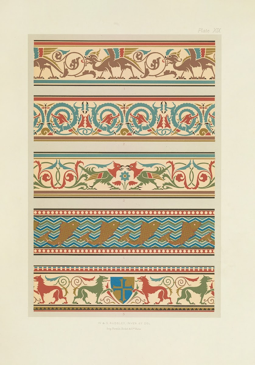 Polychromatic decoration as applied to buildings in the mediæval styles Pl19 188