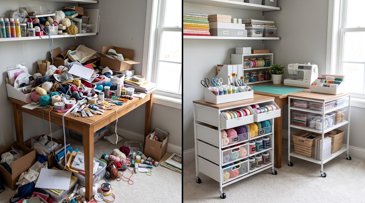 Best Craft Room Storage Carts for Small Creative Spaces (2026) - BEFORE-AFTER / FINAL VERDICT