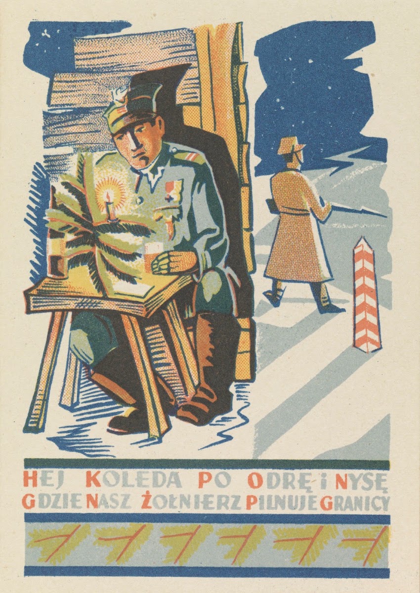Hej kolęda po Odrę i Nysę gdzie nasz żołnierz pilnuje granicy 1948