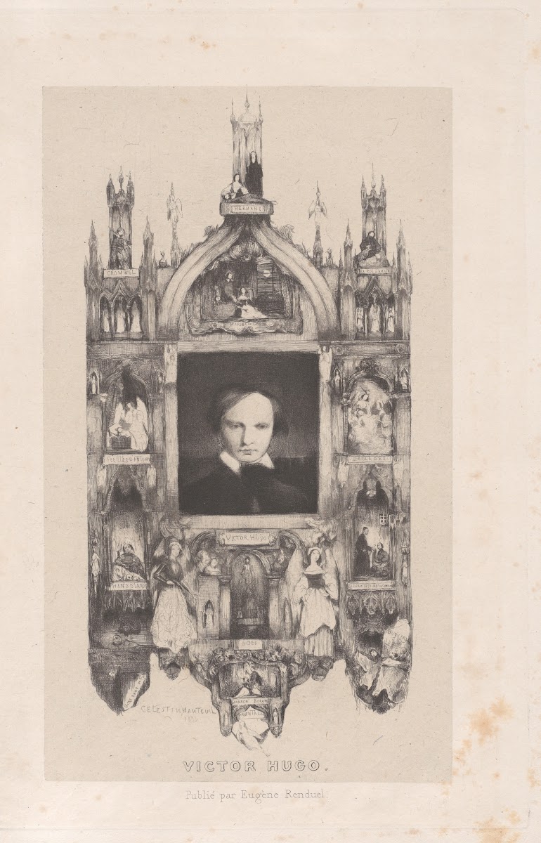 Portrait of Victor Hugo 1833