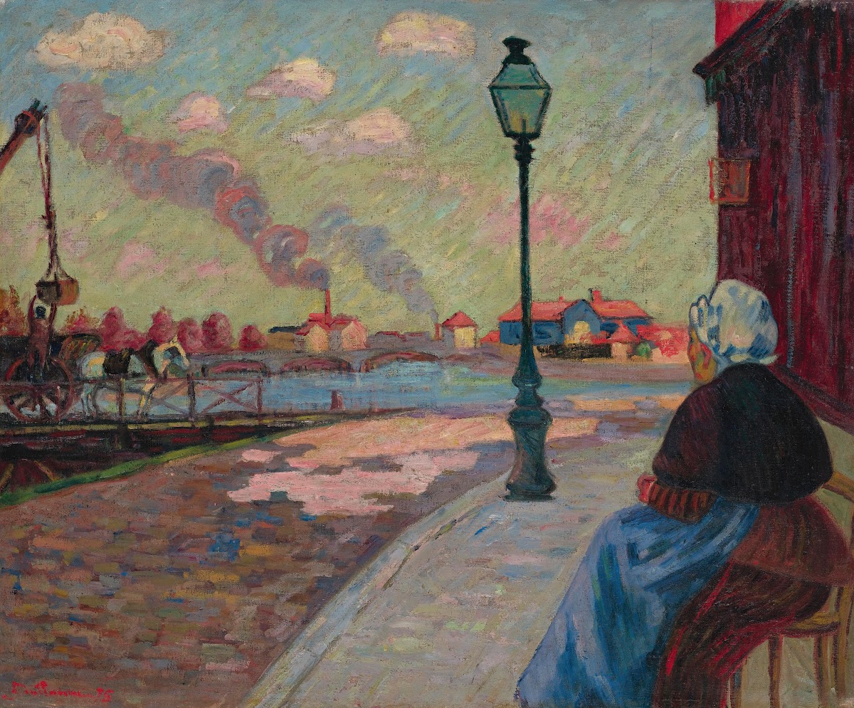 La Seine À Charenton 1875