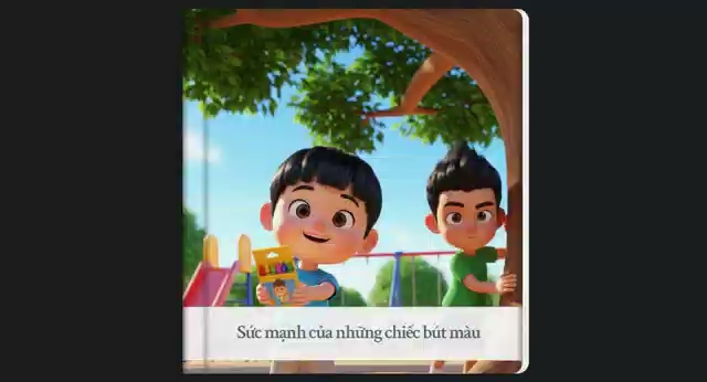 Truyện tranh Anh chị em giúp đỡ lẫn nhau - khac