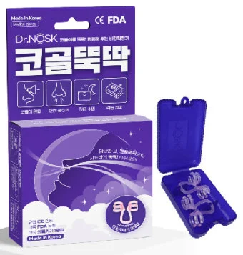 노스크 비강확장기 코골뚝딱 2개입 호흡량 증가 코골이 방지 상세 설명 이미지 3