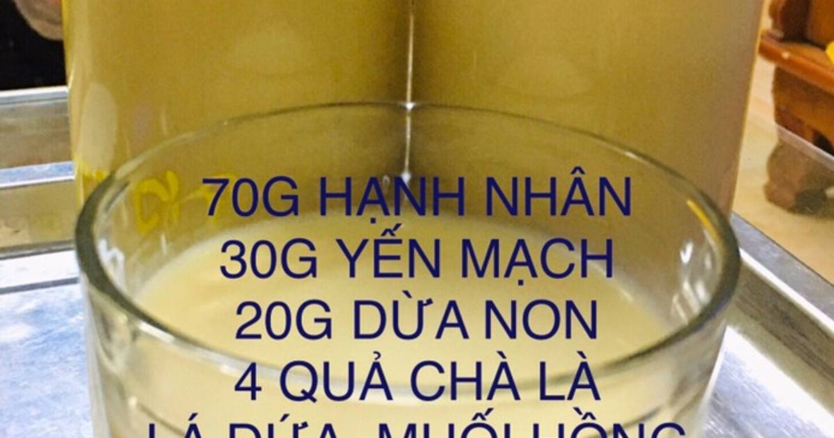 Sữa hạt giảm cân
