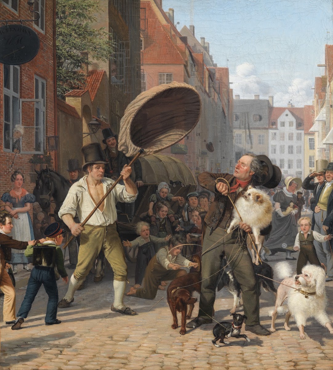 Street Scene in the Dogdays 1832