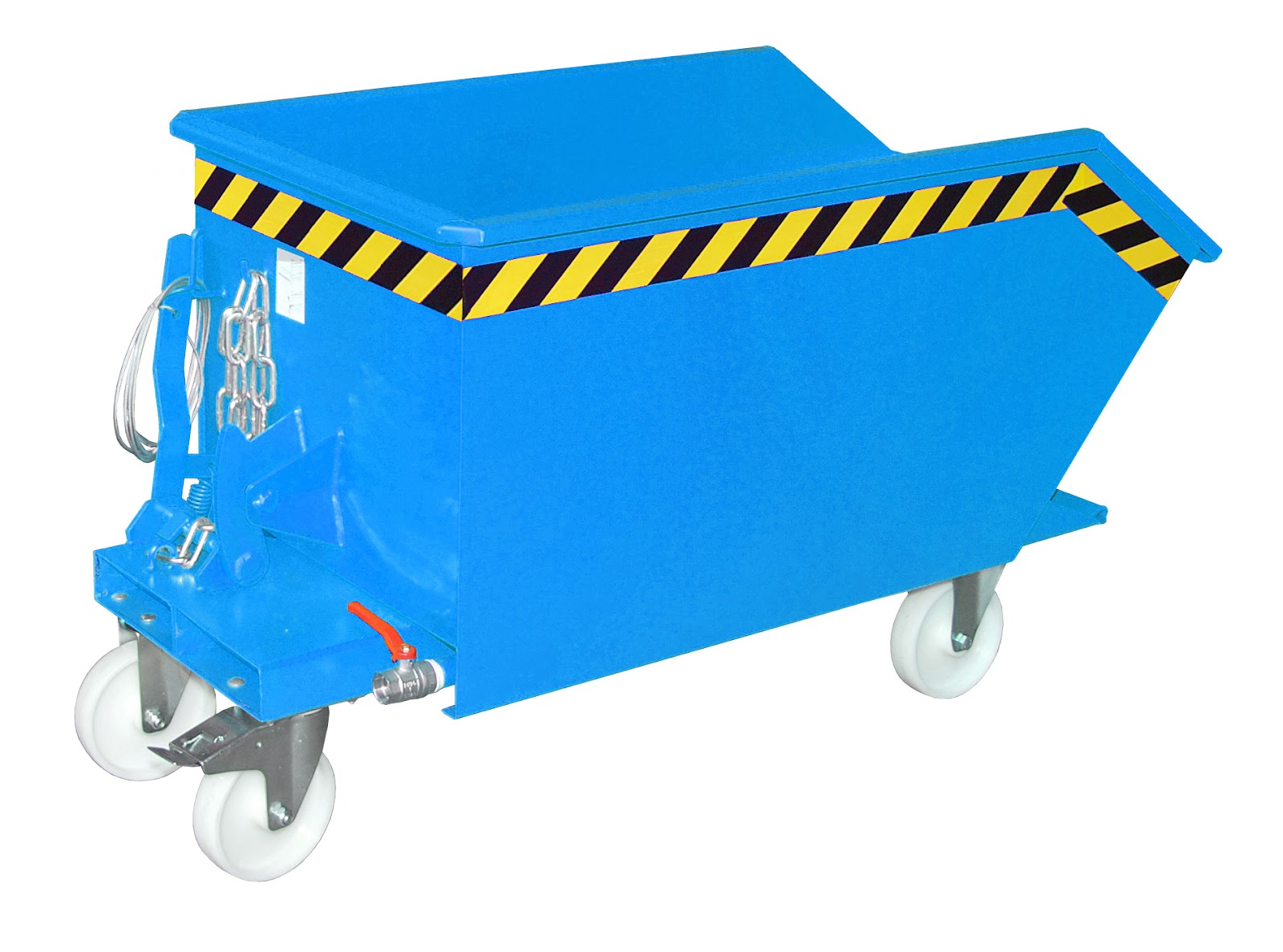Spaander-kiepcontainer SGU 30, gelakt, Lichtblauw
