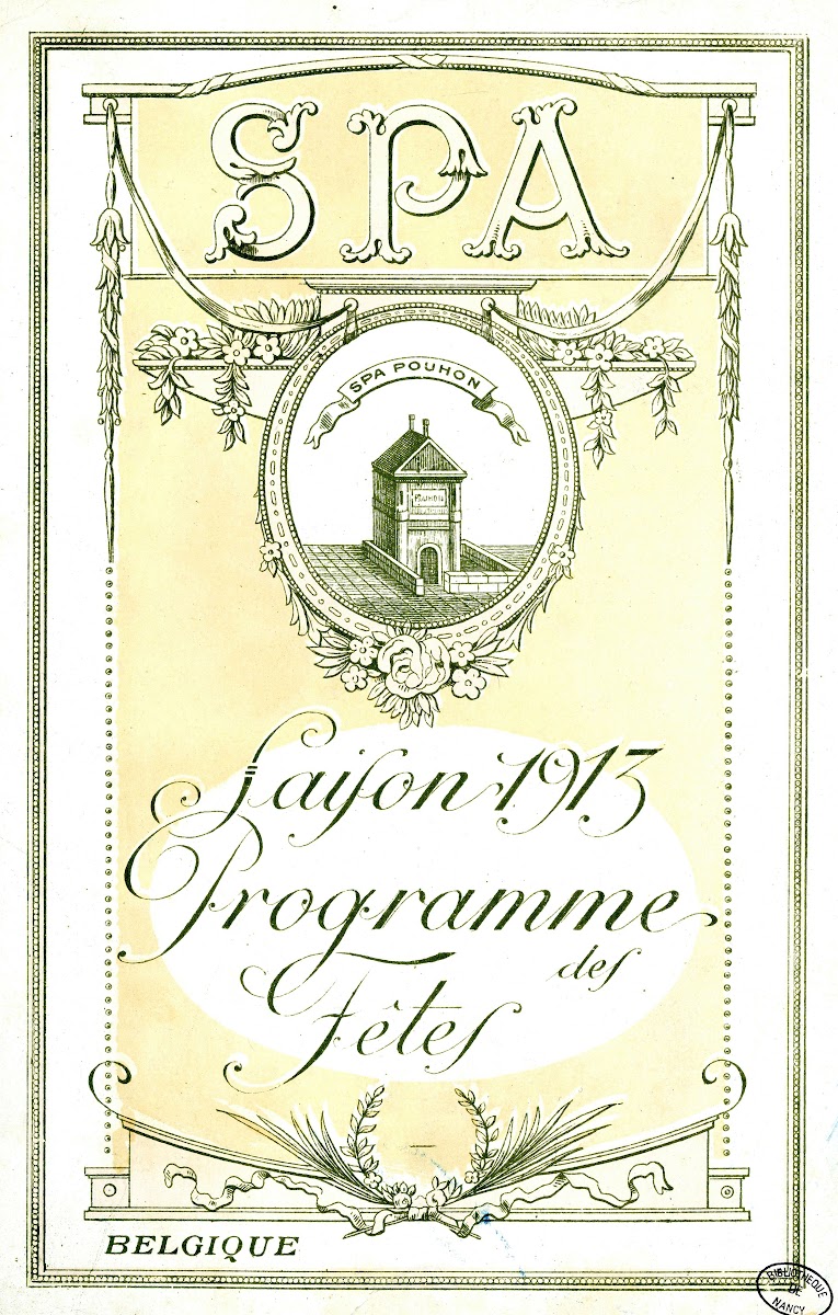 Programme des fêtes 1913
