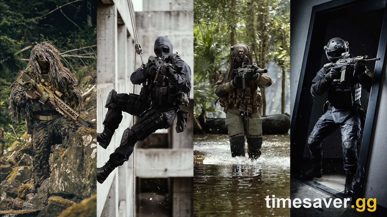 Modern Warfare 4 Special Forces Operator Pack — SAS, KSK Amphibious, SK Special Forces and COM SFT
