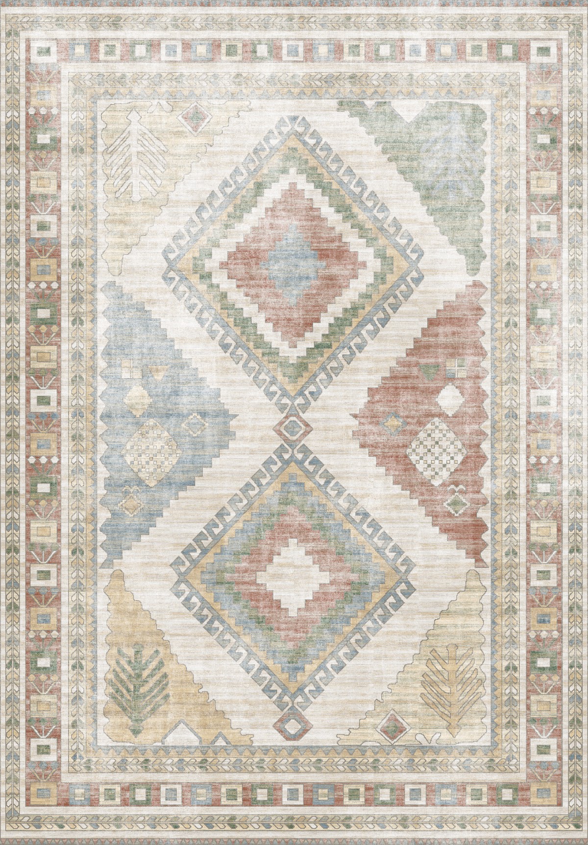 Kilim Collection C 0001 CREAM B