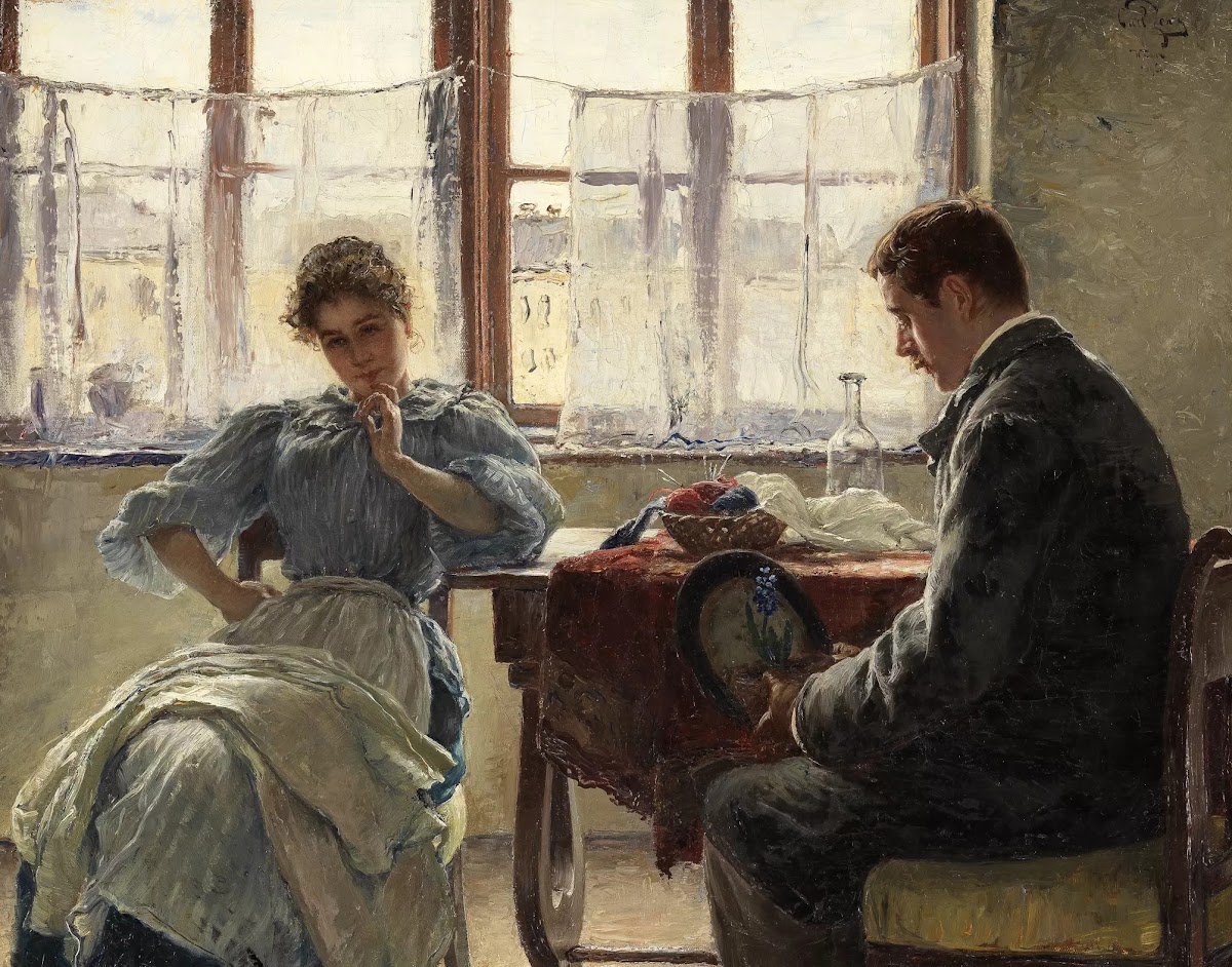 Die Brautwerbung 1896