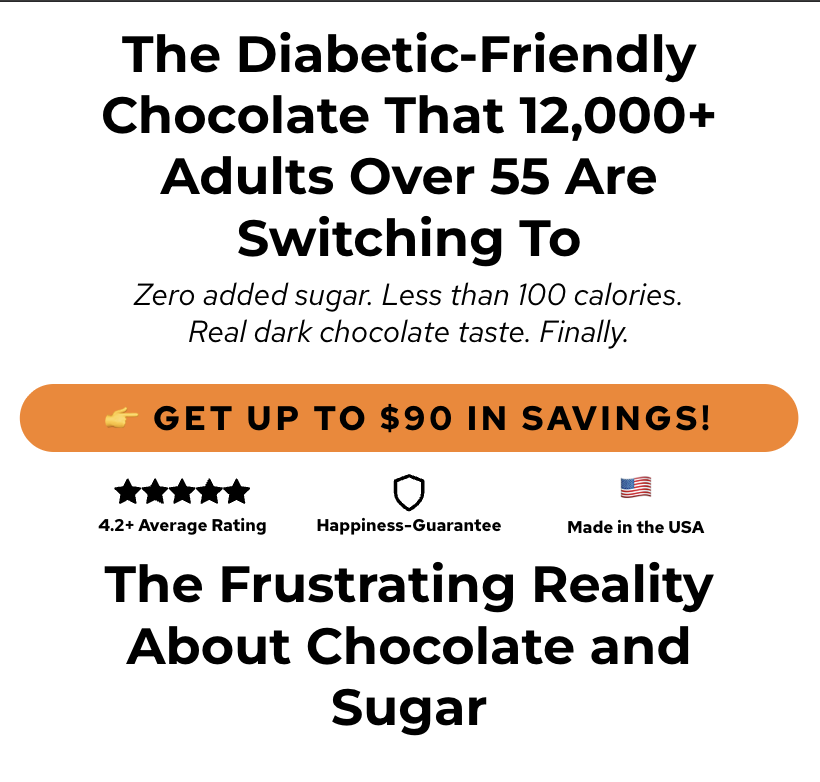 POINTS! advertorial landing page intro